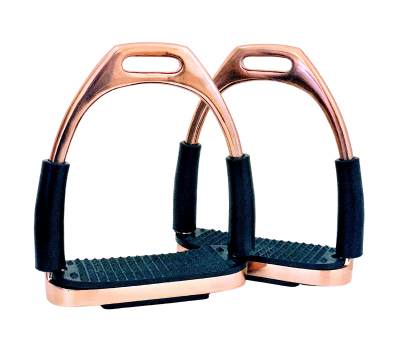 Rose Gold Flexi Safety Stirrups
