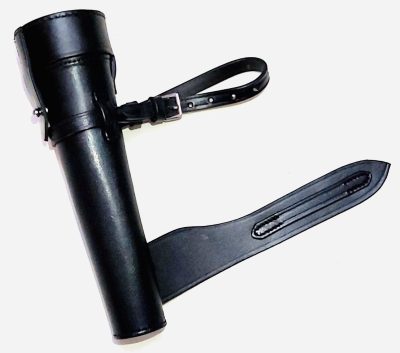 Saddle Hip Flask Black cover