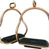 Rose Gold Gloss Double Bend Stirrups