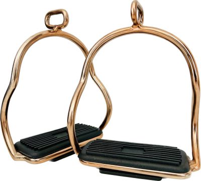 Rose Gold Gloss Double Bend Stirrups