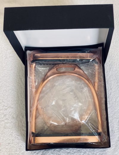 Rose Gold Gloss Fillis Stirrups wrapped