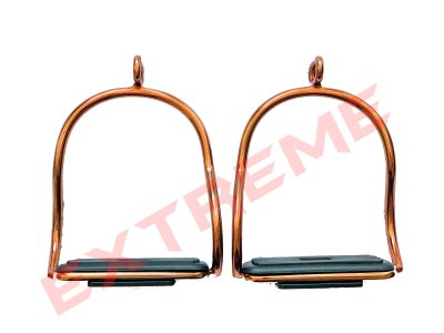 Rose Gold Gloss Double Bend Stirrups 2