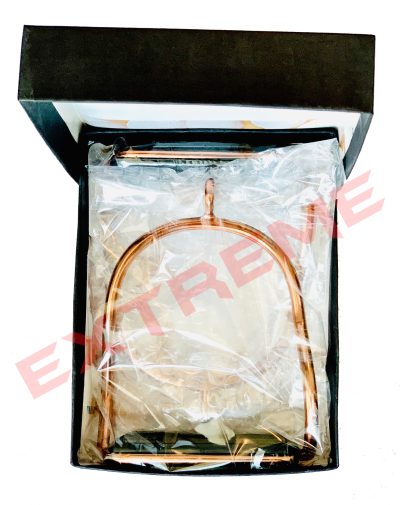 Rainbow Gloss Double Bend Stirrups wrapped