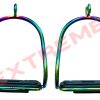 Rainbow Gloss Rainbow Double Bend Stirrups 3