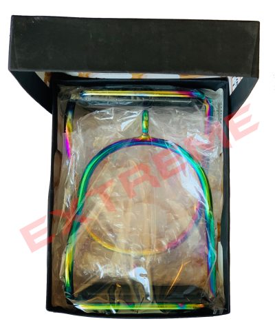 Rainbow Gloss Rainbow Double Bend Stirrups wrapped