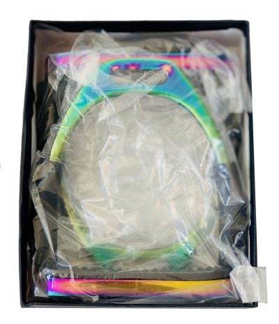 Rose Gold Flexi Safety Stirrups wrapped