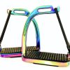Rainbow Peacock Safety Stirrups