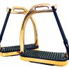 Rose Gold Peacock Safety Stirrups
