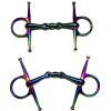 Full Cheek Brass Copper Mix Joint snaffle bit