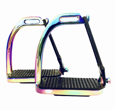 Rainbow peacock stirrup main