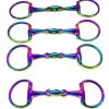 Rainbow Jointed Egg Butt Snaffle Bit main