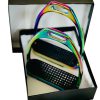 Rainbow Gloss Fillis Stirrups in box
