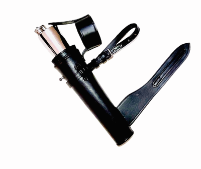 Saddle Hip Flask Black main