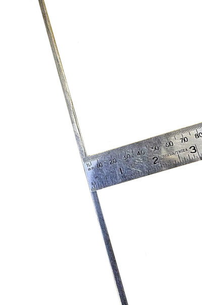 rain drop bar thickness